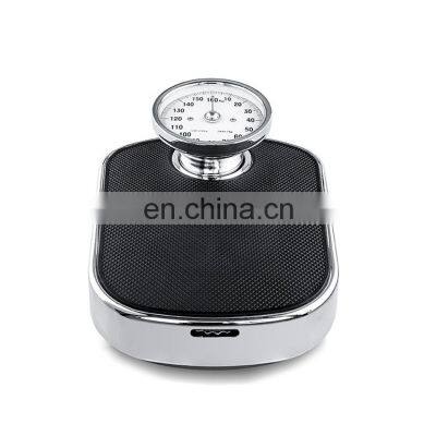 Anti-slip Surface Mechanical Weight Scale Machine Spring Bathroom Digital Weighing Scale Iron Body Mechanical Weighing Scale