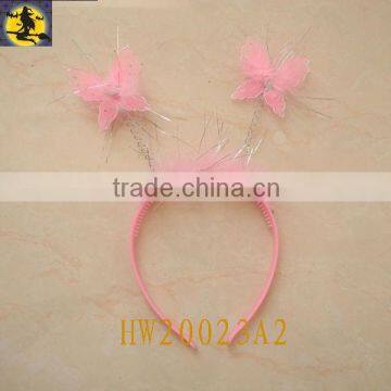 Silk Stocking Butterfly Headband for Dancing Party