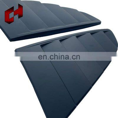 CH Exterior Accessories ABS Material Rear Window Louvers Side Window Cover Vent For Ford Mustang 2015-2017 photo-3