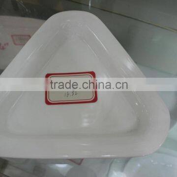 Ceramic Dinner With Irregular Shape for Hotel Use photo-4