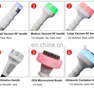 80K Cavitation Microcurrent Brush BIO RF LED Therapy Physiotherapy 6 in 1 Body Shaping Machine photo-5
