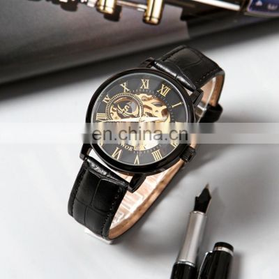 SEWOR 089-3 Wholesale free sample waterproof men wristwatch single buckle oem your logo custom watch mechanical