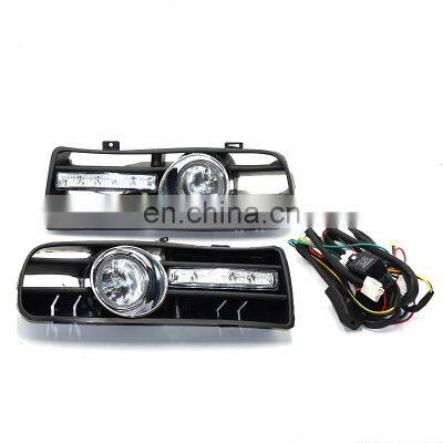 Car Styling Front Lower Bumper Fog Light LED Daytime Running Lights lamp for VW Golf 4 MK4 Variant  Motion Halogen Foglamps