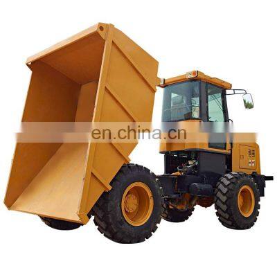 Short sand stone transport Loading capacity 7 tons FCY70 site dumper for sale china mini dumper crawler small a