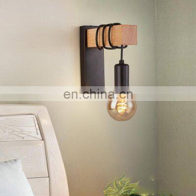 New Style House Reading LED Wall Light Office Vintage Hotel Decor Linear Modern Wood Wall Light