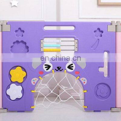 Indoor Portable Kids Play Plastic Fence Safety Baby Playpen photo-5