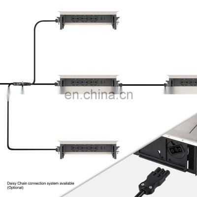 Flip Power Box for Office Desk With USB A C Charger photo-4