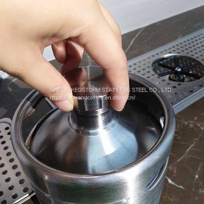 2022 New Product Stainless Steel Grade 304 Mini Keg Growler for Beer, Spirit, Coffee photo-3