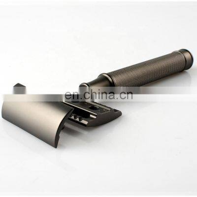 Adjustable Metal Brass Handle Chrome Safety Razor Shaving Machine For Man photo-5