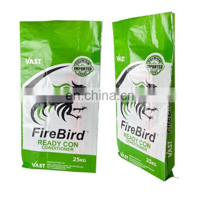 Woven Sack Maize Flour Packaging Bags Custom Pp 25kg 50kg Food Package Side Gusset Bag Gravure Printing Moisture Proof Freezer