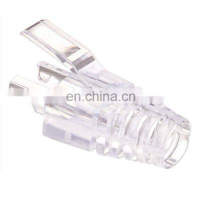 Wholesale  New Ez Utp Cat5e Cat6 Pass Through Plugs Rj45 Crystal Network Modular 8p8c Connector