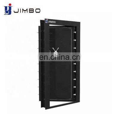 JIMBO Anti-burglary explosion-proof stainless steel strong room door for Bank and private vault door