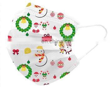 Kid Face Mask 3 Ply Cute Animal Children Mask Ear Loop Cartoon Mask Protective Disposable Kids Facemask photo-3