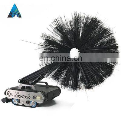 Remote control gas duct/air condition pipe washing equipment robot duct cleaning machine for sale