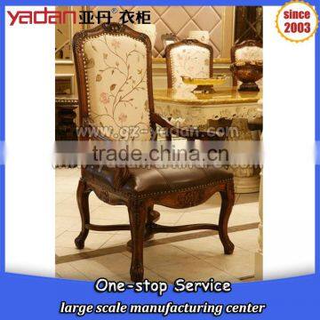 Comfortable Wooden Table Chair Designs, Meeting Chair Leather Cushion Quality Choice photo-5