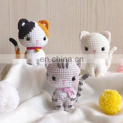 Hot Sale mini crochet cat pattern Kid's Toy crochet toy for baby Vietnam Supplier Cheap Wholesale