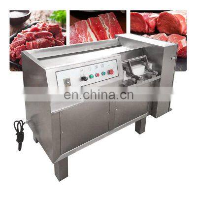 Electric Butcher Meat Fruit Vegetable Cutter Meat Slicer Cubes Cutting Machine for Meat Frozen