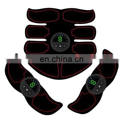 EMS Muscle Stimulator  abs Abdominal Muscle Toner Body Fitness Shaping Massage Patch Sliming Trainer