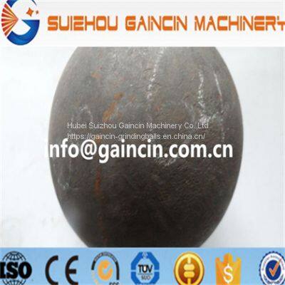 grinding media forged balls, high quality forged steel balls for mining ball mill of copper mines