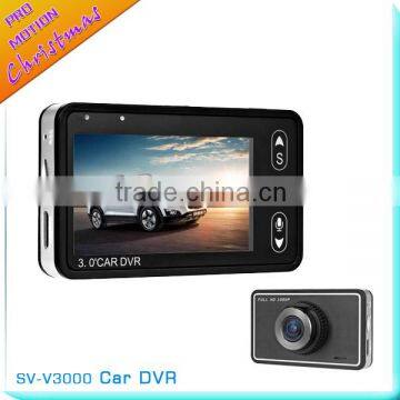 Promotion 1080P Car Camera with Gsensor 3.0inch LCD