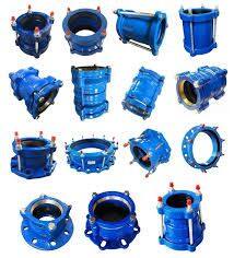 DN900 Ductile Iron Pipe Joints Dismantling Joint Class PN40 Dresser Coupling for PVC Large Diameter Couplings