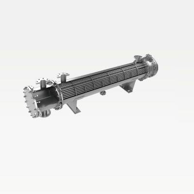 Acid cooler for sulfuric acid plant