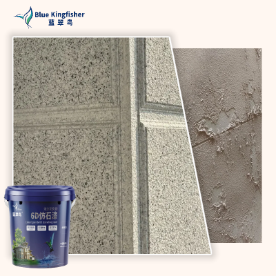 China factory manufacturing exterior granite stone paint