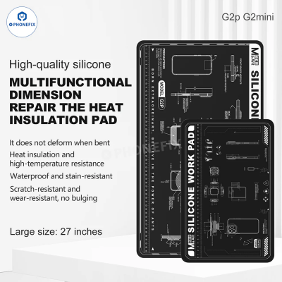 MaAnt Non-Conductive Silicone Mat for Motherboard Soldering and PCB Repair photo-1