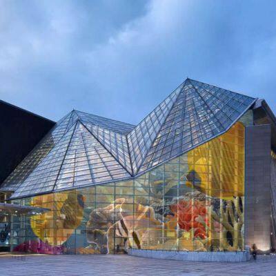 наружный прозрачный светодиодный экран