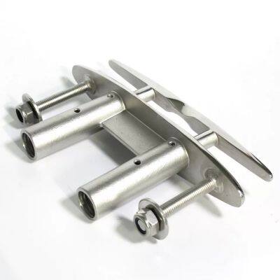 OEM Boat Accessories Stainless Steel Cleat Marine Cleat Flush Cleat photo-3