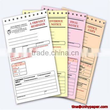 Multi_ply bill receipt book printing