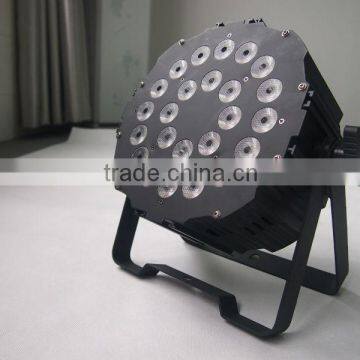 Cheaper NEW Round Brightness 24x12W 6in1 RGBWA UV Slim LED flat par Light stage lighting