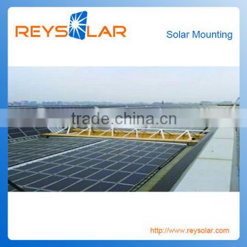 Steel Tile Roof Solar Power System Solar panel roof mounting brackets system