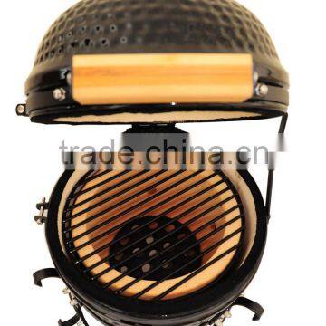 Mini outdoor home portable ceramic charcoal kamado bbq grill