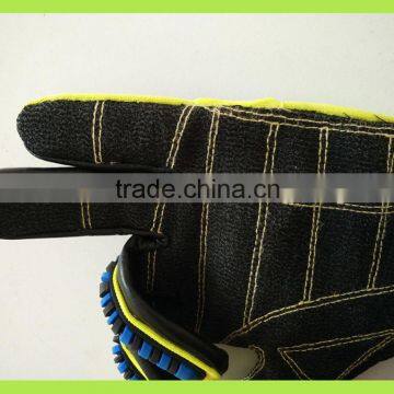Anti Vibration Oil Resistant Auto Mechanic Glove With TPR Sewing photo-2