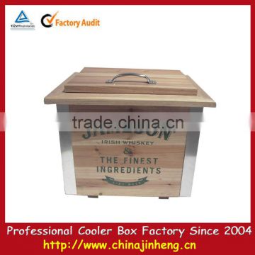 Wooden wholesale igloo coolers