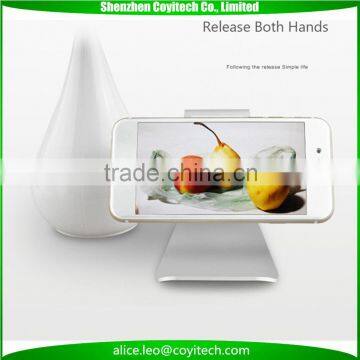 High tech micro-suction pad tablet holder stand mount for kitchen