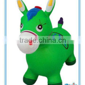 Life Size Pvc Happy Jumping Horse Toy for Kid
