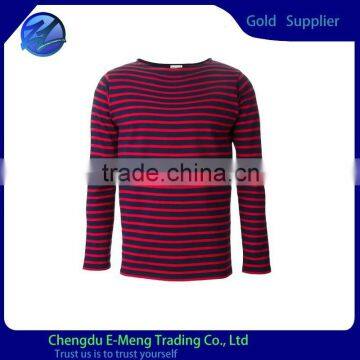 OEM Designed Custom Muscle Fit Plain Strip Man Sweatshirt