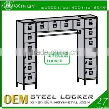 16 person locker made in china 16 person locker metal sports locker/ kids metal lockers/locker