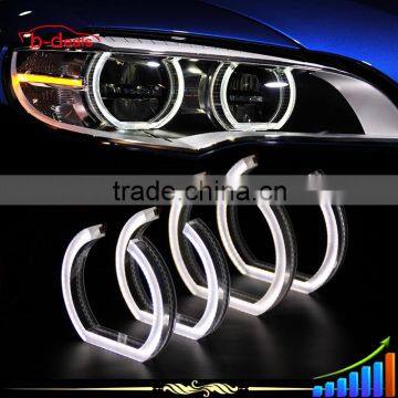 New B.MW Style Thick cover crystal light xenon white e90 led angel eyes