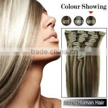 Clip In Hair Extensions 8-30inch Indian Remy Hair