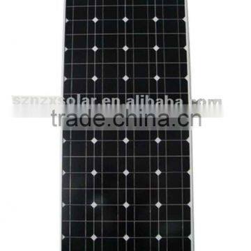 80W Mono Crystalline Silicon PV Solar Modules