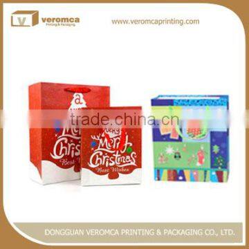 Multifunctional christmas paper hang tag
present bag