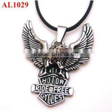 Wholesales men's jewellery necklace,eagle big charm chunky necklace 5*4cm for men like brave