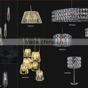 Crystal Drop Pendant Light