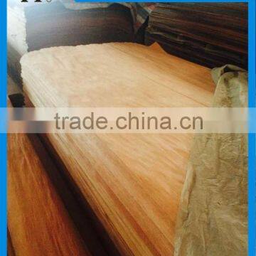 Water gum veneer in stock 0.3mm with cheap price best selling for India market