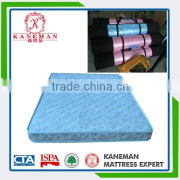 2016 Ailibaba hot sale high density foam mattress rolled in carry bag