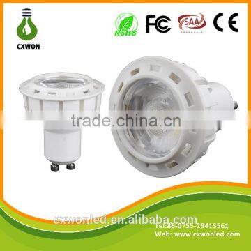 new cob led spotlight gu10 7w indoor using gu10 led cob spotlight China direct manufacture cob gu10 led spotlight