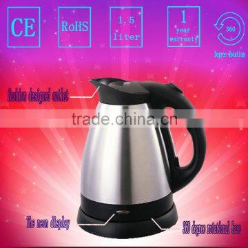 Home Kitchen Appliance Hotel Cordless Automatic Convenient Type Electric Kettle